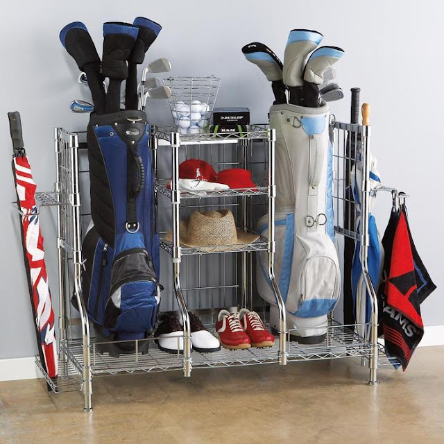 Golf Bag Rack