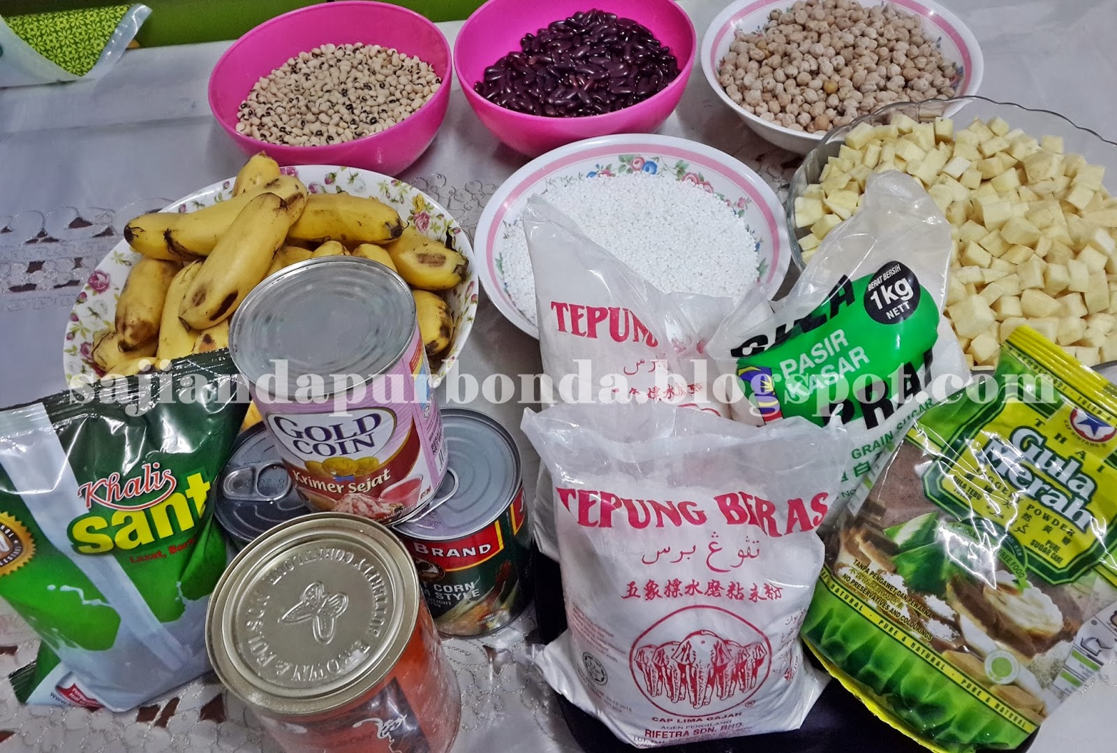 Sajian Dapur Bonda: THE MAKING OF `BUBUR ASYURA STAIL 