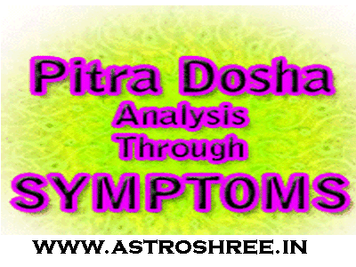 Pitra Dosha Analysis Through Symptoms