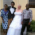 PHOTO: Another Nigerian Brother Weds His 'Old' White Cougar.....lol