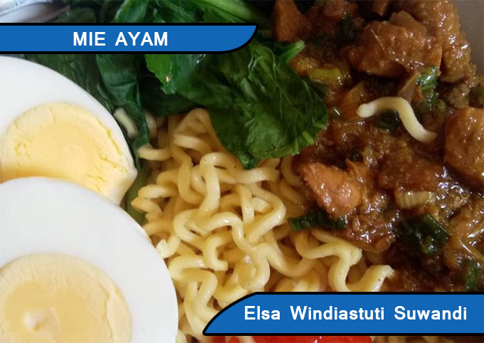 Resep dan Cara Memasak Mie Ayam by Elsa Windiastuti Suwandi - Masak Teruz