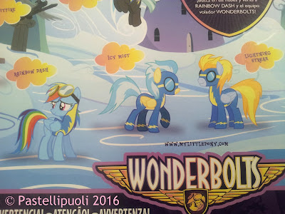 My Little Pony G4 Wonderbolts Cloudsdale Mini Collection blind bag toy 