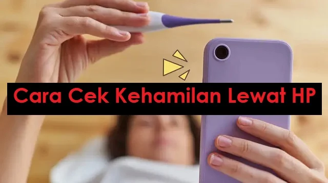 Cara Cek Kehamilan Lewat HP