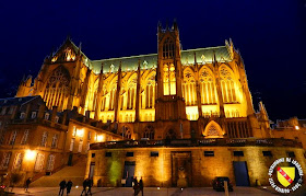 METZ (57) - La cathédrale Saint-Etienne by night !