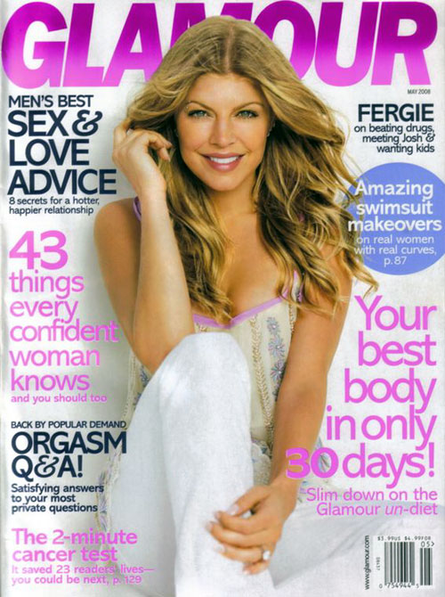 Glamour Cover Fergie