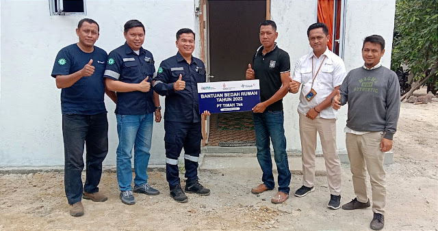 Program Bedah Rumah PT Timah Tbk, Wujudkan Impian Agusri Memiliki Rumah Layak Huni