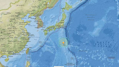 TERREMOTO DE 7,8 GRADOS FUE REGISTRADO EN COSTAS DE JAPON SIN ALERTA DE TSUNAMI