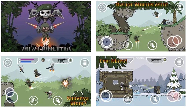 Doodle Army 2 Mini Militia Offline MOD APK