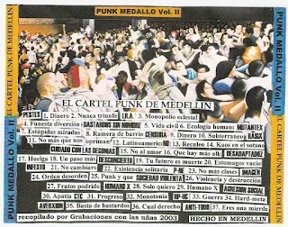 Compilado - Punk medallo vol II - El cartel punk de Medellín (1988)