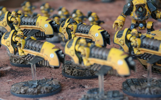 Imperial Fists Scimitar Jetbike Squadron