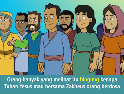 Komik Alkitab Anak: Tuhan Yesus Memanggil Zakheus