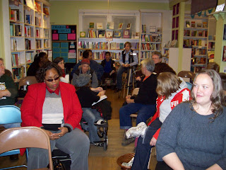 Women gethered at Charis, chatting in an informal moment