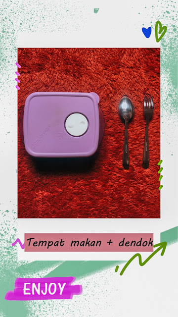 Tempat makan  dan Sendok Garpu