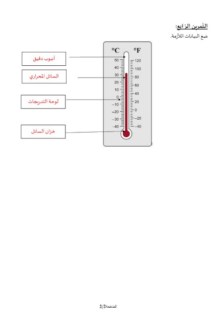 اختبارات الفصل الثالث للسنة الرابعة ابتدائي جميع المواد مع الحل 2023