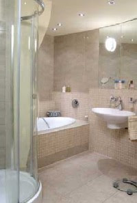 bathroom design glass modern