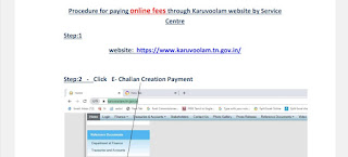 Online Fees Payment Procedure for Scan Copy / Retotaling / Revaluation.