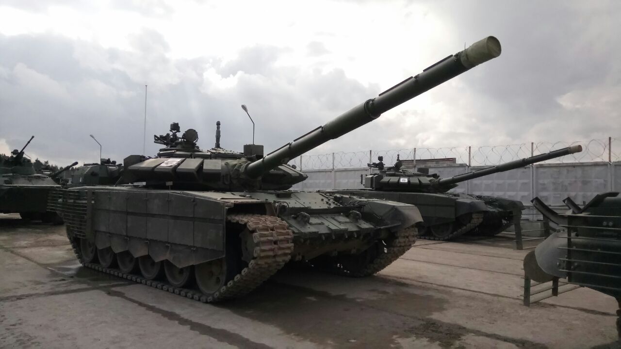 Below The Turret Ring Russian T 72b3 Receive Armor Upgrades