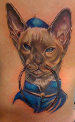 cat tattoo