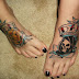 Bayan Ayak Tattoo Tasarımları 35 Adet Resimli