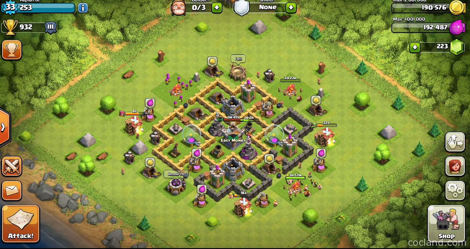 Gambar Base Coc Yang Bagus - Gambar C