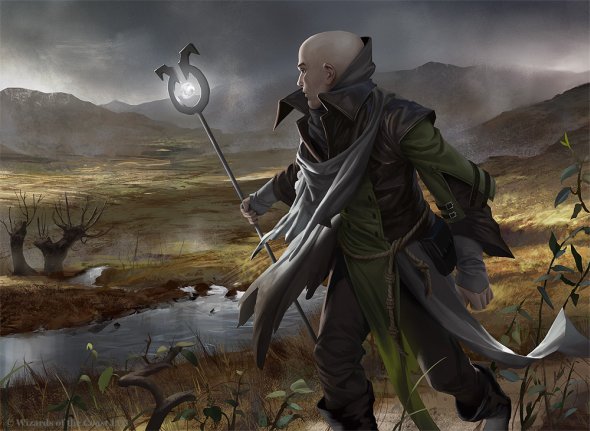 Johannes Voss algenpfleger deviantart ilustrações fantasia card games magic the gathering