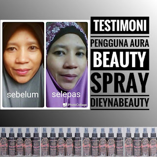 TESTIMONI AURA BEAUTY SPRAY