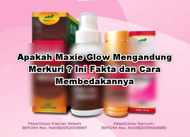 Apakah Maxie Glow Mengandung Merkuri  Ini Fakta dan Cara Membedakannya