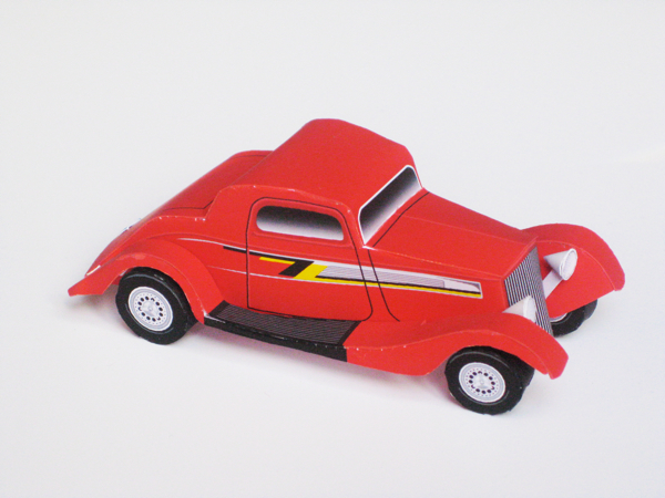 ZZ Top Eliminator Papercraft Hot Rod