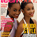 Jourdan Dunn & Chanel Iman on Teen Vogue Mag - November 2009