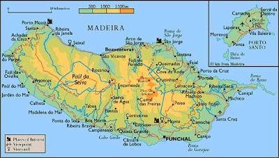 madeira mapa