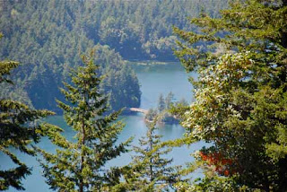 Cascade Lake Orcas Island Washington USA