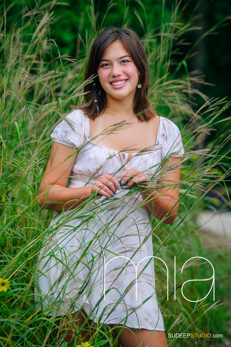 Senior Pictures in Matthaei Botanical Gardens by SudeepStudio.com Ann Arbor Senior Portrait Photographer