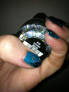 China glaze bottle techno