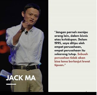  Jack ma adalah salah satu milyader dari China sekaligus pendiri Alibaba yang terkenal den 80 kata motivasi Jack Ma, pendiri Alibaba Group