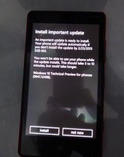 Cara Menginstall Windows 10 Di Lumia Yang Belum Disupport