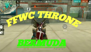 FFWC Throne bermuda,  Begini cara duduk di kursi FFWC Throne bermuda dan Lokasi FFWC Throne bermuda