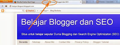Cara Ganti Gambar Favicon Blogger (Icon kecil di Address bar)