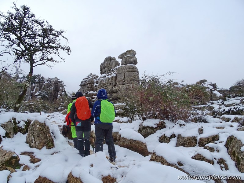 El Torcal nevado