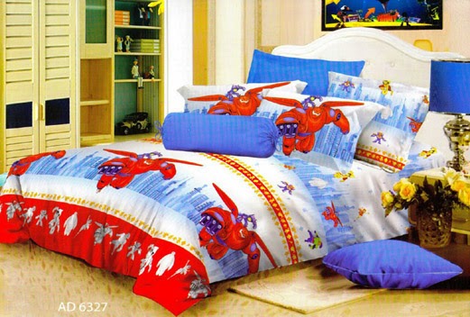 Sprei Renete Anak Motif Big Hero