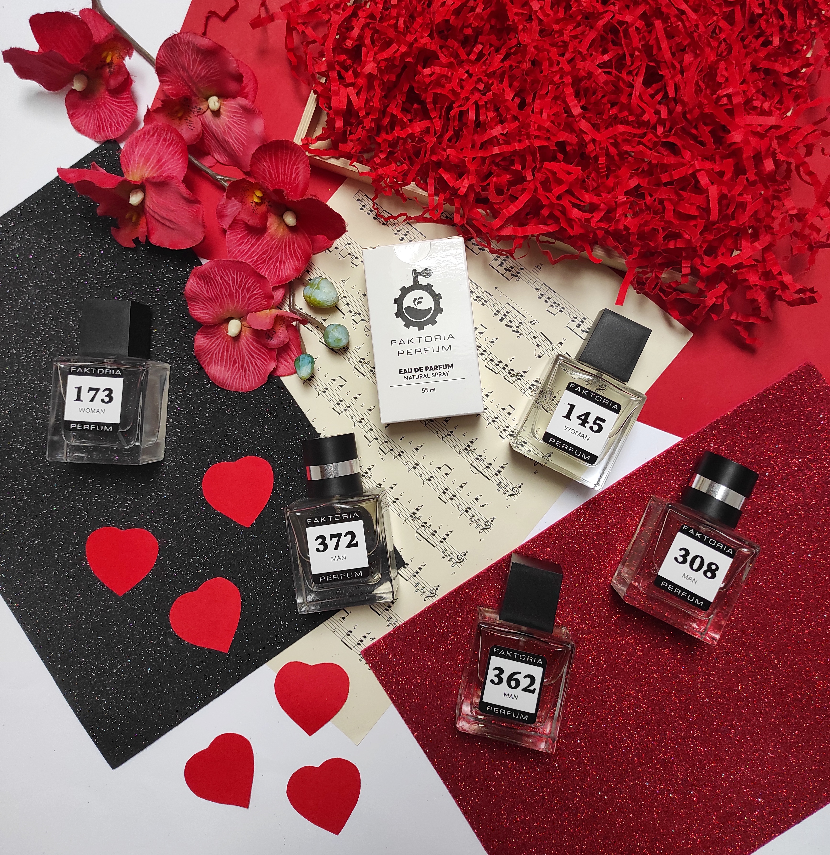 Zapachy od Faktorii Perfum - idealny prezent na Walentynki dla niej i dla niego