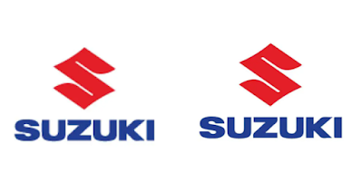 Perbedaan Final Desain Logo Suzuki Dengan Vektor dan Raster