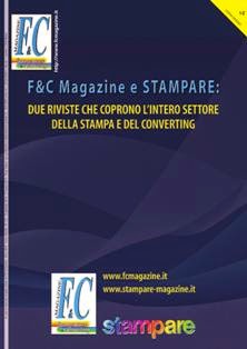 F&C Flexogravure & Converting Magazine - Gennaio & Febbraio 2014 | TRUE PDF | Mensile | Professionisti | Converting | Cartotecnica | Stampa
La rivista è rivolta a stampatori e convertitori di supporti flessibili e rigidi; etichettifici; utilizzatori di macchine e materiali per la stampa flessografica, su carta, cartone ondulato per l'industria e l'imballaggio; a chi fa uso di tecnologie, attrezzature e prodotti per il converting e la produzione di materiali autoadesivi. Viene inviata inoltre a costruttori di macchine flessografiche, rotocalco, converting e ai produttori di materie prime (inchiostri, carta, ecc.)