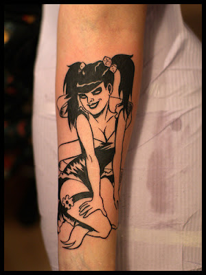 Pin Up Girl Tattoo Designs