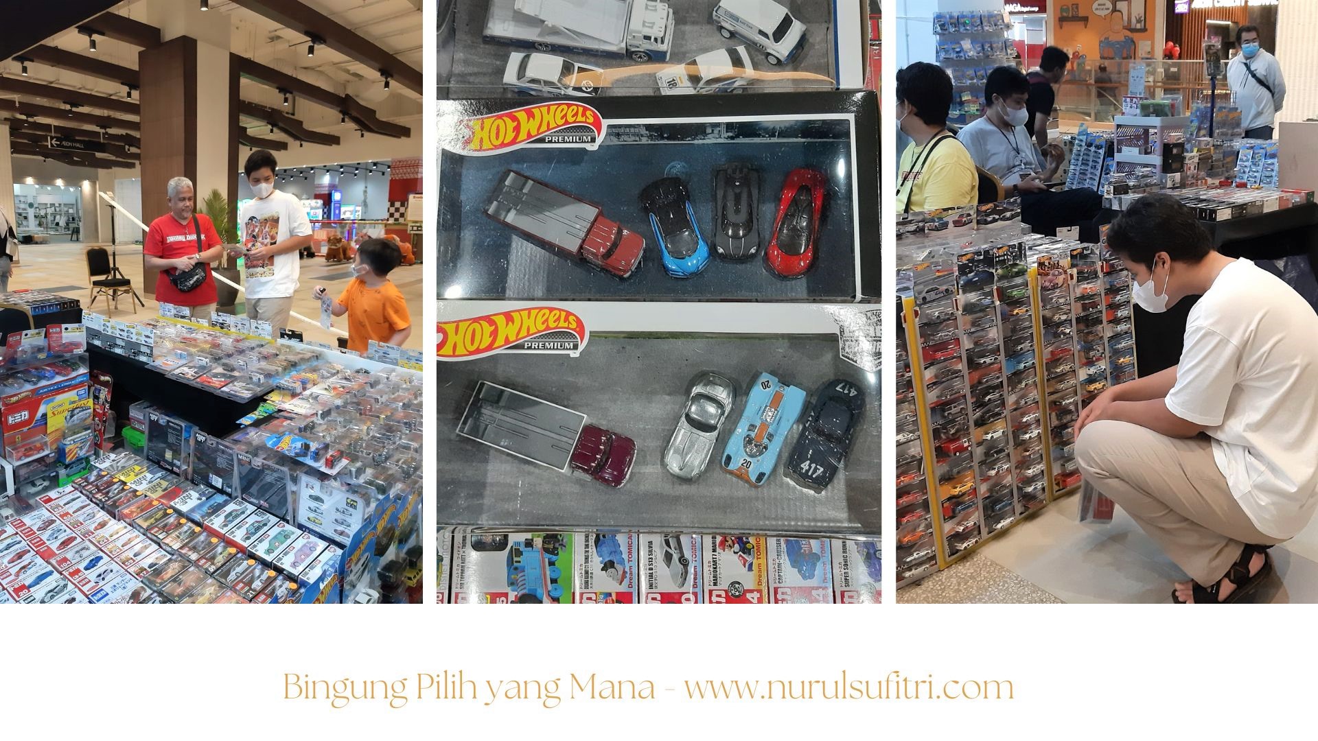 Hot Wheels, Serunya Belanja dan Menang Lelang di Pasar Mainan Aeon Mall Tanjung Barat