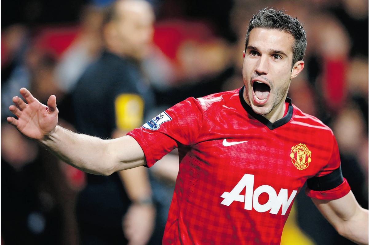 Manchester United Pemain Manchester United Robin Van Persie