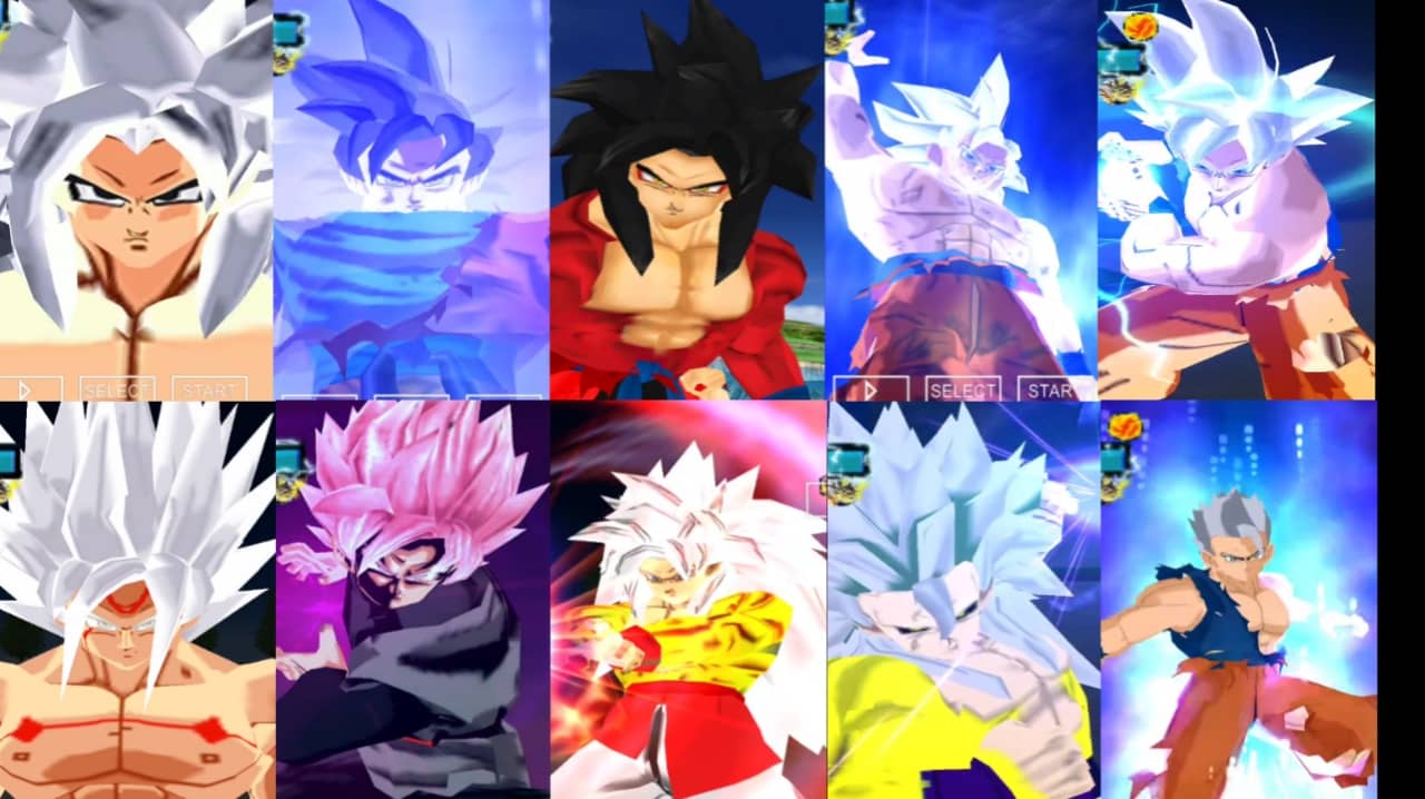 Super Dragon Ball Heroes Goku all Super Saiyan