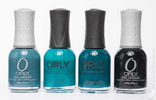 Orly Sapphire Silk Orly Teal Unreal Orly Makeup to Breakup Orly Le Chateau