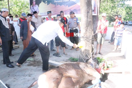 Kapolda Sulsel, Idul Qurban 1439-H Kita Utamakan Kepentingan Umum Yang Memerlukan