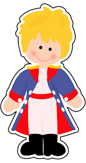 Clipart del Principito de Diferentes Razas. 