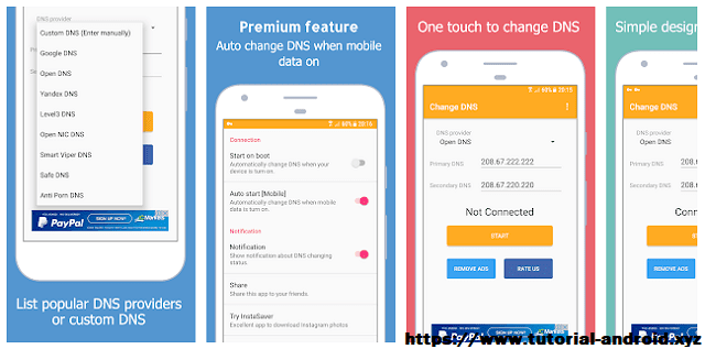 Change DNS (No Root 3G/Wifi) | Aplikasi DNS Changer Terbaik